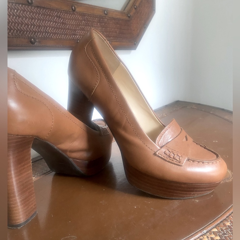 Marc Fisher platform loafers